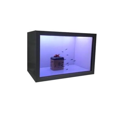 China Indoor Advertising Other Advertising Equipment 32inch Transparent Showcase Transparent LCD Advertising Display for sale