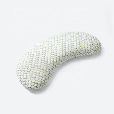 China Factory Supply Anti-Static Wholesal Baby Silk Pillow Wedge For Bed Sleep Wedge Crib Pillow Baby 0-4ages Newborn Soft Foam Mesh Pillow for sale