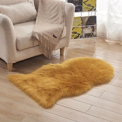 China Washable Luxury White Shaggy Rug Blanket Amazon Faux Fur Rugs And Rugs Wholesale Supplier for sale