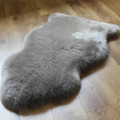 China Natural Curly Lamb Fur Flat / Long Hair Goat Fur Flat / Mongolian Tibet Sheepskin Manufacturers for sale