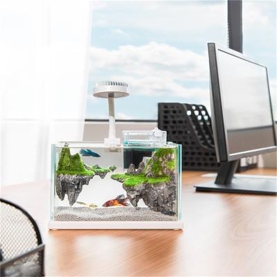 China Small Clip Coral Reef Zaohetian USB Fish Tank High Light Desktop Aquarium Light Translucent Can Be Rotated To Adjust Aquarium Lighting Light for sale