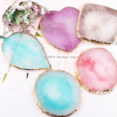 China Empty Nail Art Display Tools Containers Colored Palette Eyeshadow Gel Nail Polish Resin Contour Cream Cosmetic Makeup Mixing Palette for sale