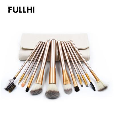 China 12 PCS/Set Multi-Function Professional Makeup Tools Blending Eyeshadow Brush Synthetic Base Powder Makeup Brush Premium Makeup Brush Set for sale