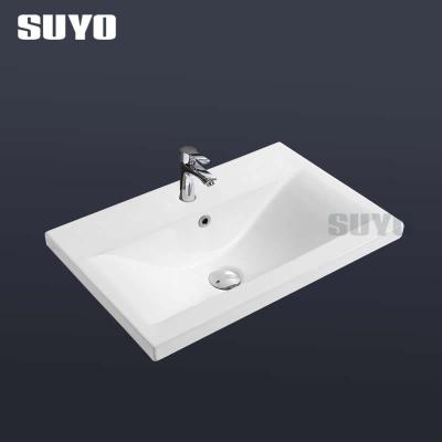 China Chaozhou Modern Bathroom Sanitary Ware 40CM Width Ceramic Vanity Cabinet Basin for sale