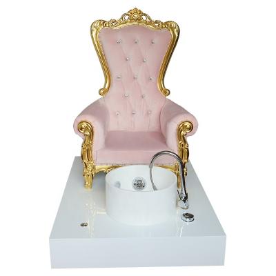 China Spa Joy Pedicure Chair Black Pedicure With Nail Cheap Massage Salon Furniture Pipeless Manicure Set Kids No Foot Plumbing Spa Pedicure Chair for sale