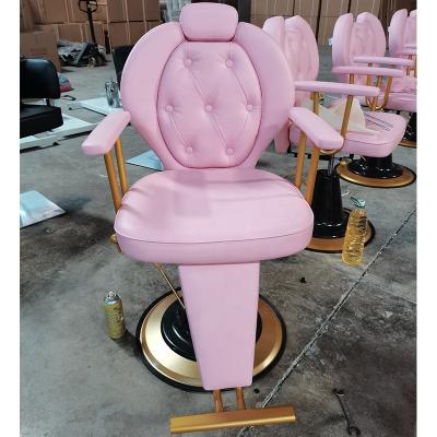 China Salon Chair Belmont Styling Salon Sale Morocco Prism Backrest Vintage Fabrica De Set Shop Modern Hair Chair Salon Styling Barber Chair for sale