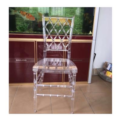 China Other Hot Sale Product Good Quality PC Resin Napoleon Wedding Chair Dining Chairs for sale