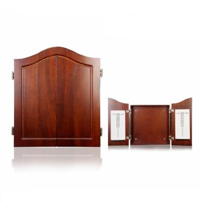 China Custom Solid Wood Dart Cabinet Box Target Cabinet Box for sale