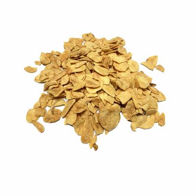 China New hot sale dry culture fried garlic flakes for food cooking for sale