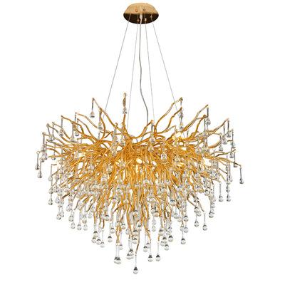 China Modern Creative Handcrafted Art Style Glass Chandelier for Living Room or Dining Room Decoration for sale