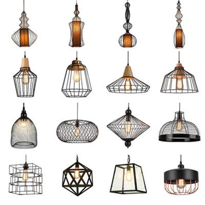 China American industrial retro iron crisp pendant light for cafe deco Pendant Light Lamp for sale