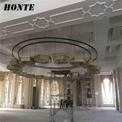 China Antique Customized Mosque Chandelier Pendant Light Lamp HTM0618 Mosque chandelier for sale