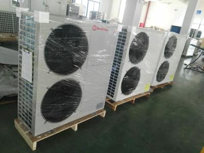 China Chapa de aço fixada na parede de 5 Ton Hydronic Heat Pump Galvanized com exposição do toque do dedo do LCD à venda