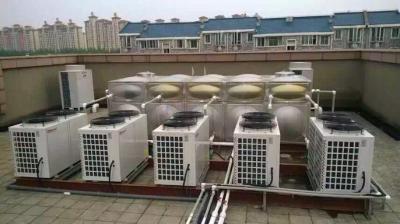 China A fonte de ar de alta temperatura do inversor de MD20D aquece o ℃ Max Outlet Water Temp da bomba 80 à venda