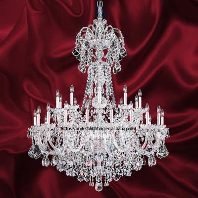 China Maria Theresa Crystal Lamp Living Room Decoration Extra Large Chandelier Modern Chandelier for sale