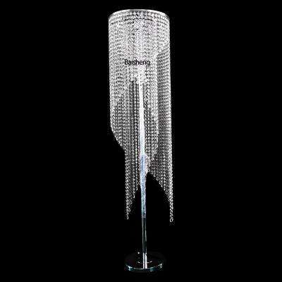 China Golvlampa DA vloerlamp crystal crystal pavimento lampara de piso de lampada du luster De de droplet da raindrop floor lamp decoration k9 for sale