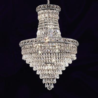 China Luxury chandelier light vintage chandelier lampadari decoration lujoso luxuosa candelabra chandelier retro luxury silver luxurious kroonluchter lamp for sale