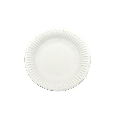 China New Type Low Price Disposable Round Takeout Birthday Party Disposable Eco-Friendly Paper Plates for sale