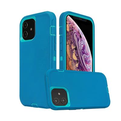 China Defender Protective Case Strong Thick Useful Protector Cover Mobile Phone Case For iPhone12 11 X XR XS XS Max Heavy Duty Case for sale