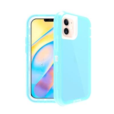 China Protector Cover For iPhone 11 Pro 3 Max In 1 Clear Case Robot Hard Transparent Cases For iPhone X Xr Xs 8 7 6 Max Plus Samsung S7 Edge S8 S9 for sale