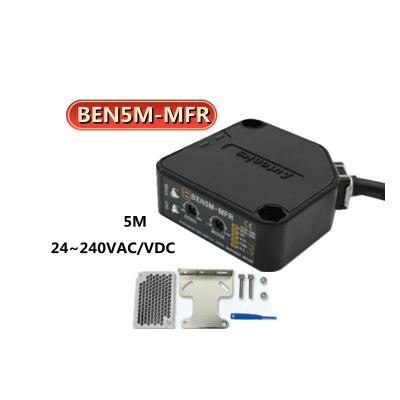 China BEN5M-MFR photocell mirror reflection bottom photoelectric sensor BEN5M-MFR for sale