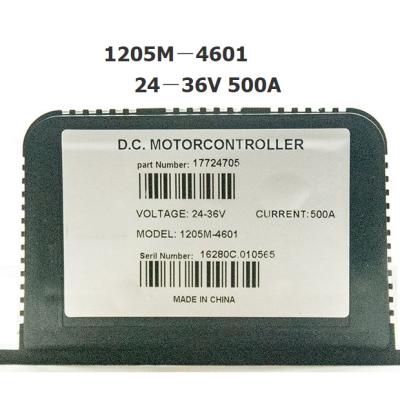 China Electric Vehicle Curtis 1205M-4601 Controller 24V 36V 500A DC Motor Controller For Bike for sale