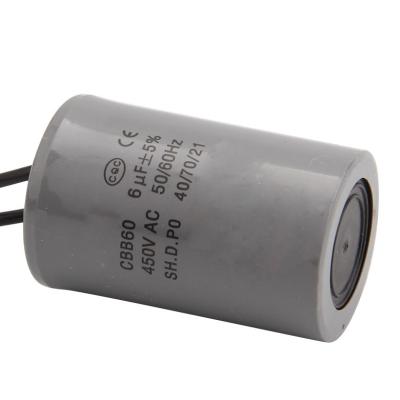 China AC / Motor CAPACITOR EN60252 POLYPROPYLENE CAPACITOR CBB60 60UF 450V Motor Shipping & Handling ITELCOND CAPACITOR for sale