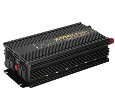 China 1500W 24VDC-220VAC Pure Sine Wave Inverter UPS Power Supply Inverter AC Load Home Inverter 470*230*148MM for sale