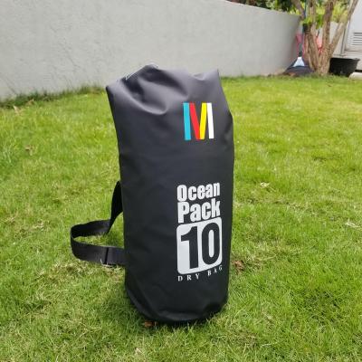 China Fashion PVC Logo Custom Waterproof Outdoor High Protective Ocean Package Dry Bags for sale