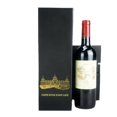 China Factory wholesale high-grade red wine recyclable folding gift box creative red wine box universal gift box for sale