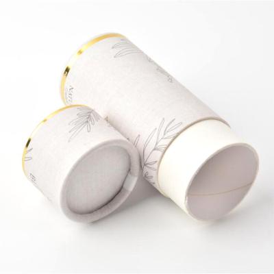 China Recycled Materials Factory Round Kraft Paper Tube Packaging For Biodegradable Tea Cardboard Paper Tube for sale