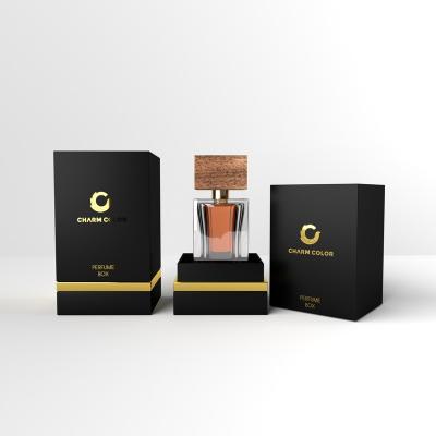 China Customized Design Luxury Logo Recyclable Gift Paper Perfume Box Cosmetic Packaging for sale