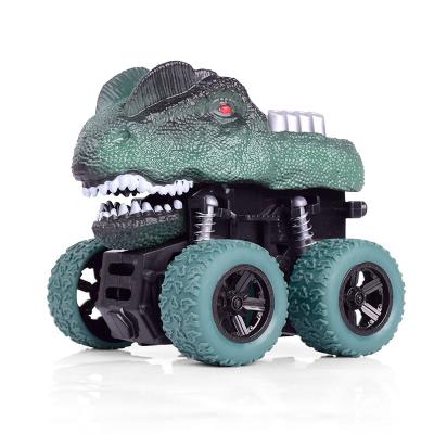 China Inertia Dinosaur Four Wheel Drive Vehicle Off-Road Resistance To Falling Off To Play Vehicle Toy For Kids for sale