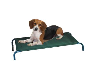 China Sustainable Newest Design Comfortable Wrought Iron Dog Bed Expanded Pet Bed Frame for sale