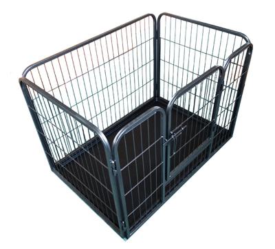 China Durable Large Side Panel 4 6 8 Steel Iron Heavy Duty Pet Playpen For Hot Selling Dog Cat Jiang Su Nantong for sale