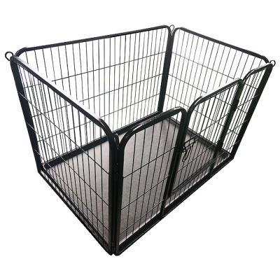 China Viable Wholesale Heavy Duty Dog Fence Dog Playpen / Large Welded Wire Mesh Pet Dog Kennel Outdoor Cage for sale