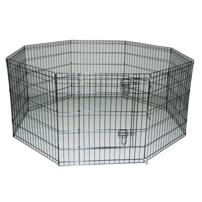 China Factory Sustainable Supply Foldable Metal Wire Dog Playpen For Pet Exercise for sale