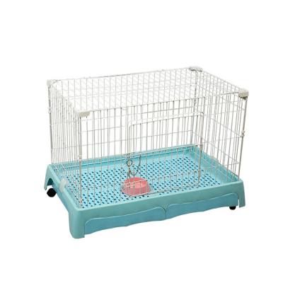 China New Design Fashion Viable Custom Wire Mesh House Cage For Cat 2 3 Layers Japanese Style Cat Indoor Pet Cage Metal for sale