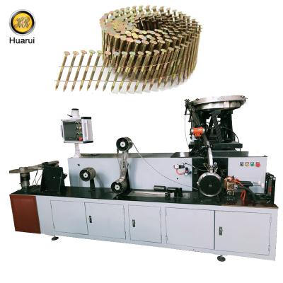 China Factory Cheapest Price Coil Nail Making Line, Automatic Steel Wire Nail Assembling Making Machine, High Speed ​​Coil Nail Welding Machine for sale