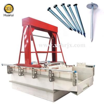 China Building material shops screw to nail galvanizing equipment for zinc plating electroplating machine for sale