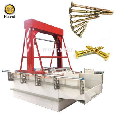 China Building Material Shops Electric Galvanizing Equipment For Nail Screws Galvanizing Machinery Zinc Plating Machine for sale