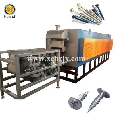 China Building Material Stores Hot Selling Continuous Soundproof Mesh Belt Quenching Furnace For Electric Nail/Screw/Bolt Tempering Furnace for sale