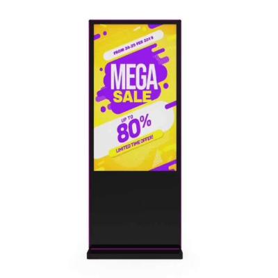 China Indoor Vertical Outdoor Led Floor Standing Advertising Standard Digital Display Media Advertising Screens for sale