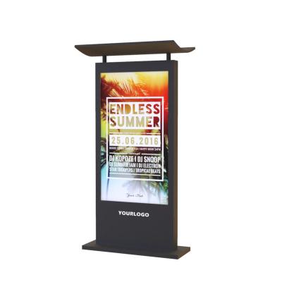 China Smart Indoor Split Screen Advertising Display 55 Inch LCD Display Screens Advertising Digital Signage Advertising Digital Display for sale