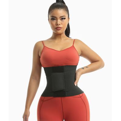 China Adjustable Antibacterial Sports Waist Trainer Sim Belt Belly Control Waist Training Weight Loss Waist Trimmer Belt for sale