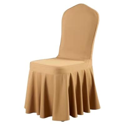 China Single High Grade Elastic Wear Resistant Banquet Seat Cover for sale