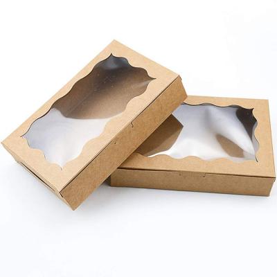 China New Design Materials Customized Eco Friendly Recycled Style Biscuit Candy Cake Biodegradable Single Paper Box For Packaging for sale