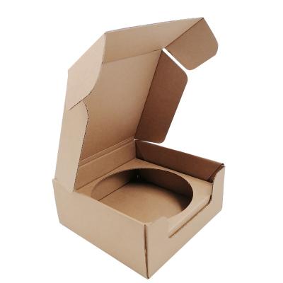 China Recycled Materials Best Selling Custom Shipping Recyclable Biodegradable Cardboard Food Package Box for sale