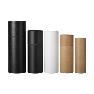 China New design biodegradable high quality best selling cheap price food grade black recyclable and degradable paper tube for sale