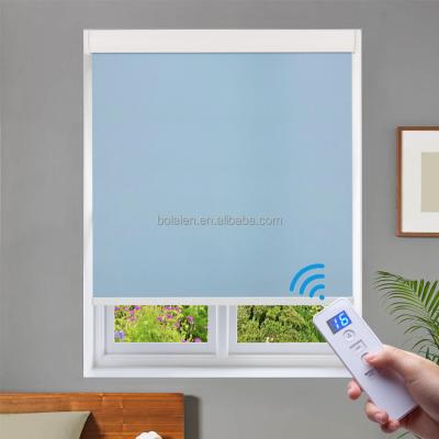 China UV Protection Internal Blackout Waterproof Fabric Motorized Electric Curtain Window Blind Roller Blinds Roller Shade for sale